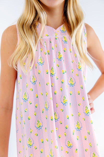 Beaufort Bonnet Sleeveless Dowell Day Dress - Central Park Posies