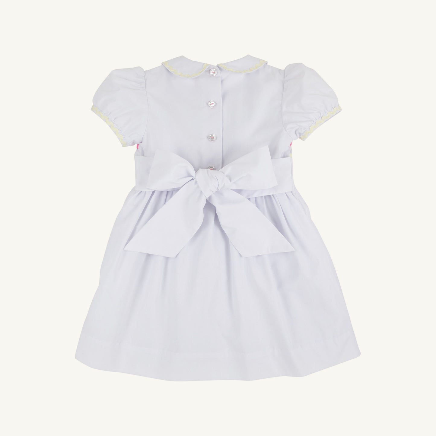 Beaufort Bonnet Cindy Lou Sash Dress - Worth Avenue White