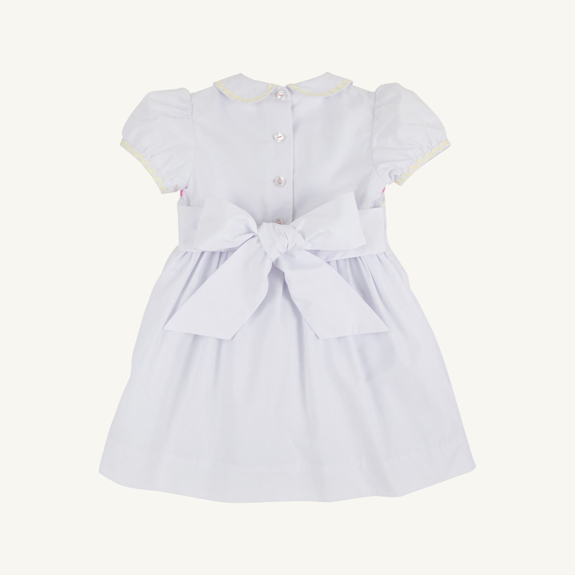Beaufort Bonnet Cindy Lou Sash Dress - Worth Avenue White