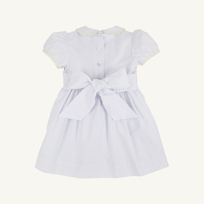 Beaufort Bonnet Cindy Lou Sash Dress - Worth Avenue White