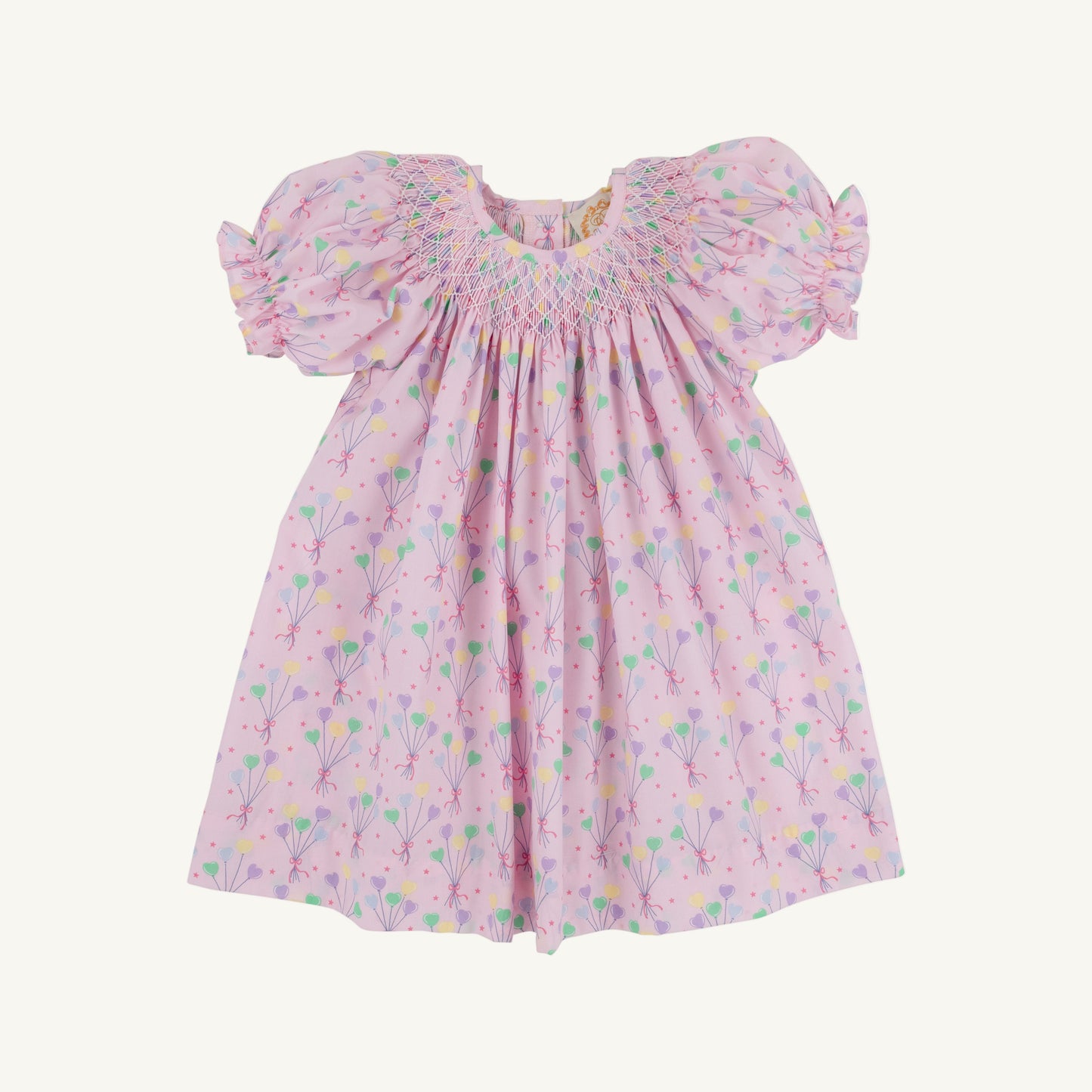 Beaufort Bonnet Short Sleeve Sandy Smocked Dress - A Little Pop