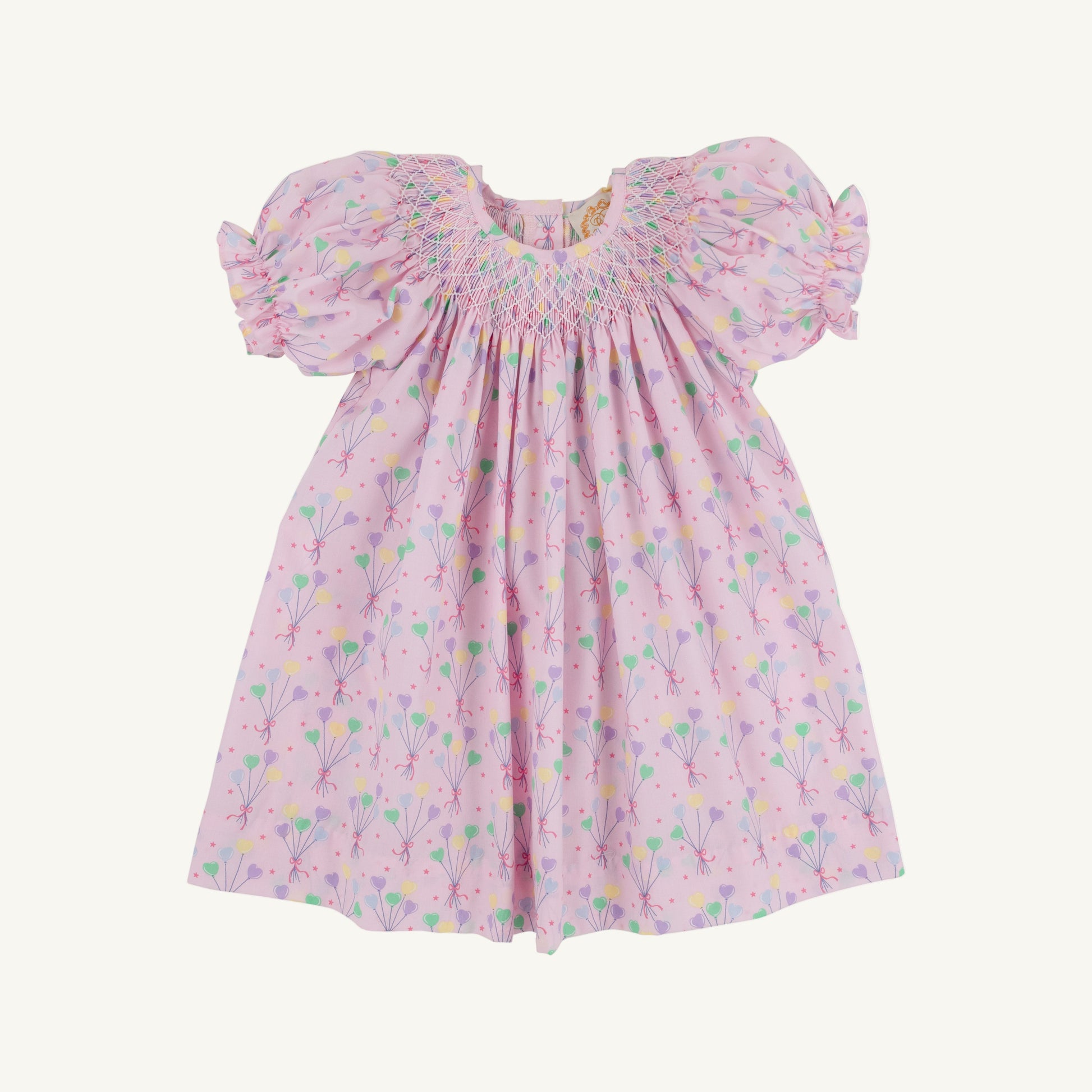 Beaufort Bonnet Short Sleeve Sandy Smocked Dress - A Little Pop