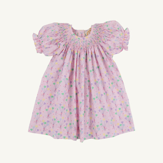 Beaufort Bonnet Short Sleeve Sandy Smocked Dress - A Little Pop