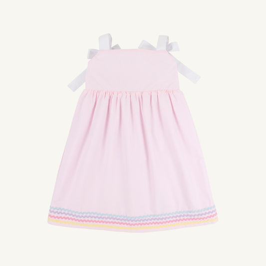Beaufort Bonnet Macie Mini Dress - Palm Beach Pink & Worth Avenue White