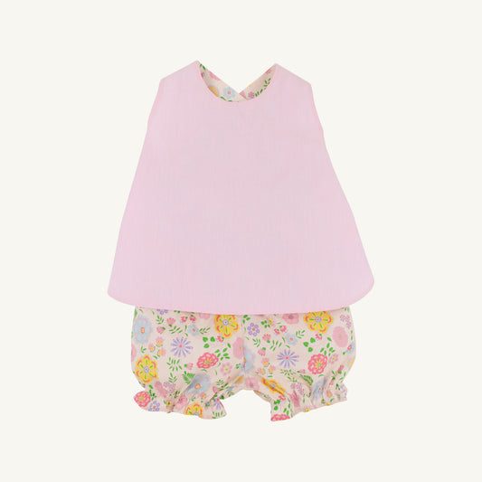 Beaufort Bonnet Betsey Bow Back Set - Boca Grande Begonia