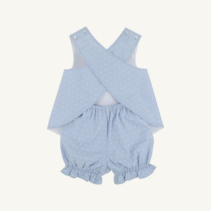 Beaufort Bonnet Bettye Bloomer Set - Sarasota Sky Dallas Dot