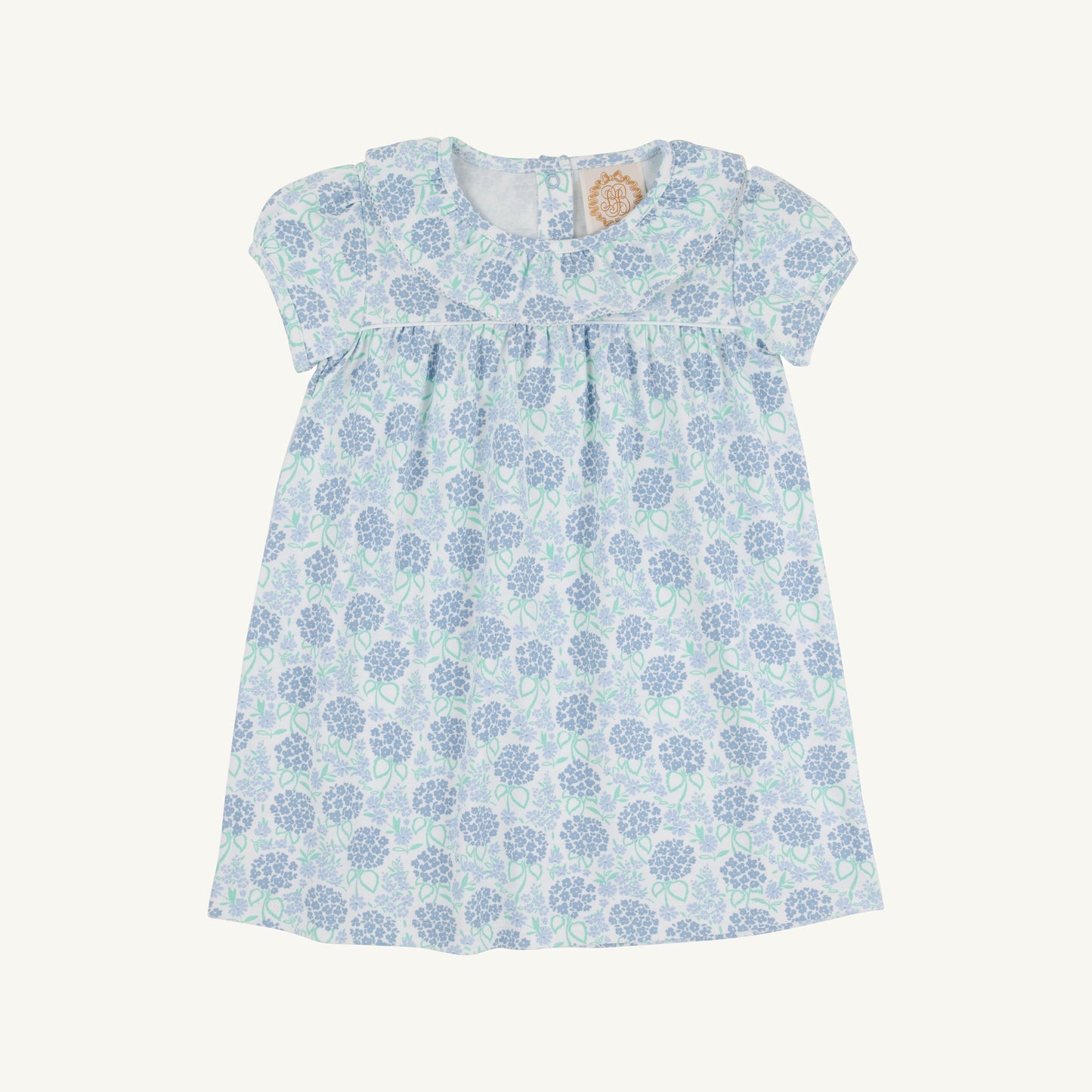 Beaufort Bonnet Short Sleeve Ramona Ruffle Dress - Handful of Hydrangeas