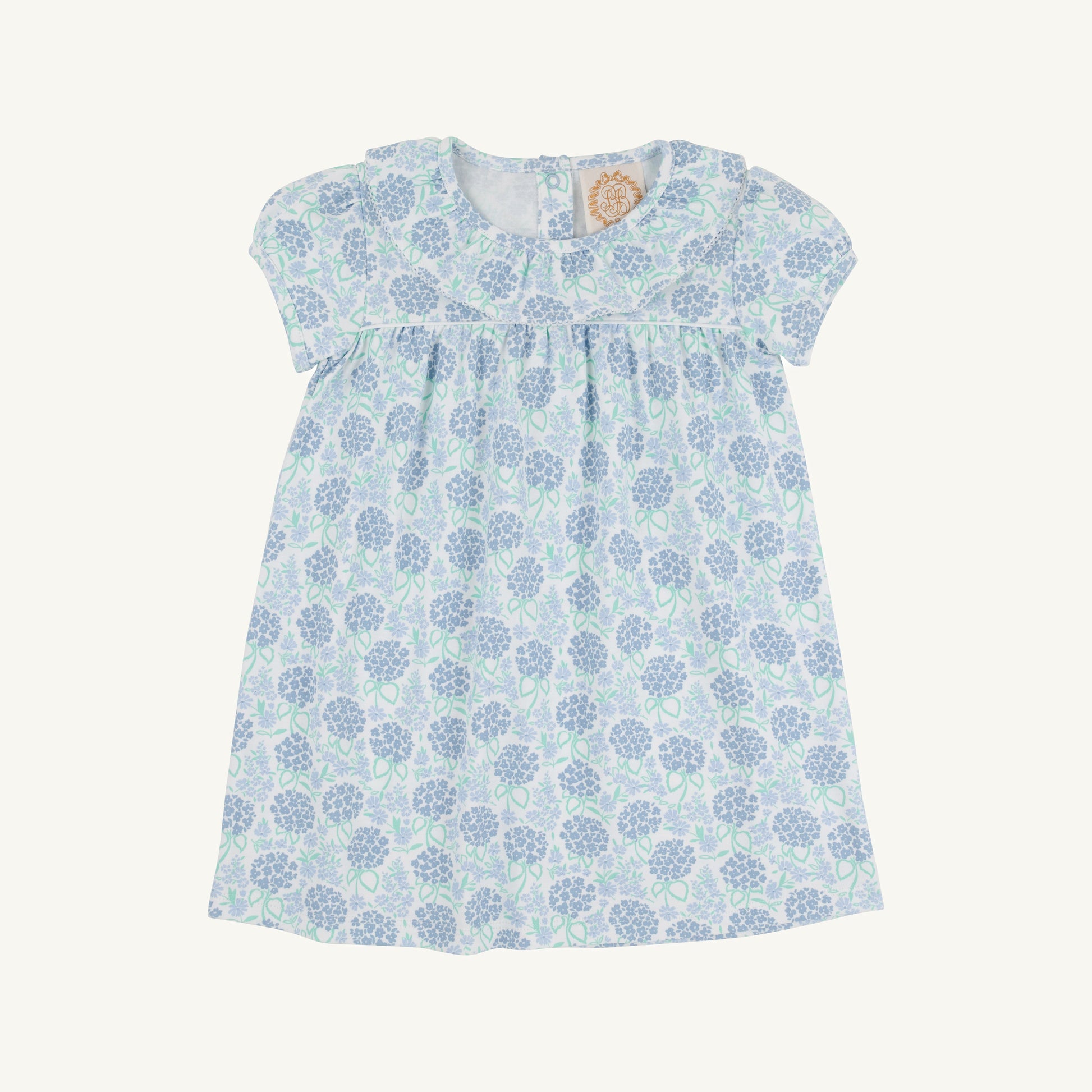 Beaufort Bonnet Short Sleeve Ramona Ruffle Dress - Handful of Hydrangeas
