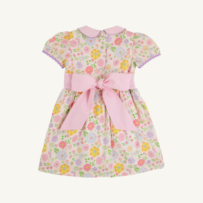 Beaufort Bonnet Cindy Lou Sash Dress - Boca Grande Begonia