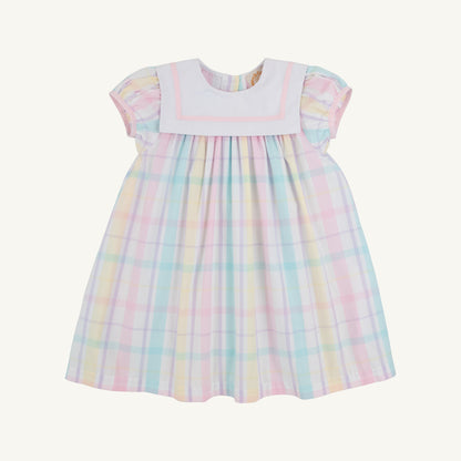 Beaufort Bonnet Stewart's Square Collar Dress - Brunch Plate Plaid