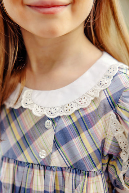 Beaufort Bonnet Mary Baker Day Dress - Pawleys Island Plaid