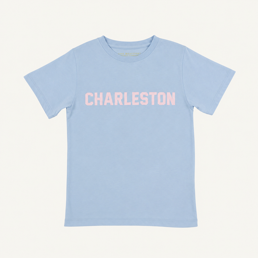 Beaufort Bonnet Sir Proper City Hopper T-Shirt - Beale Street Blue with Palm Beach Pin