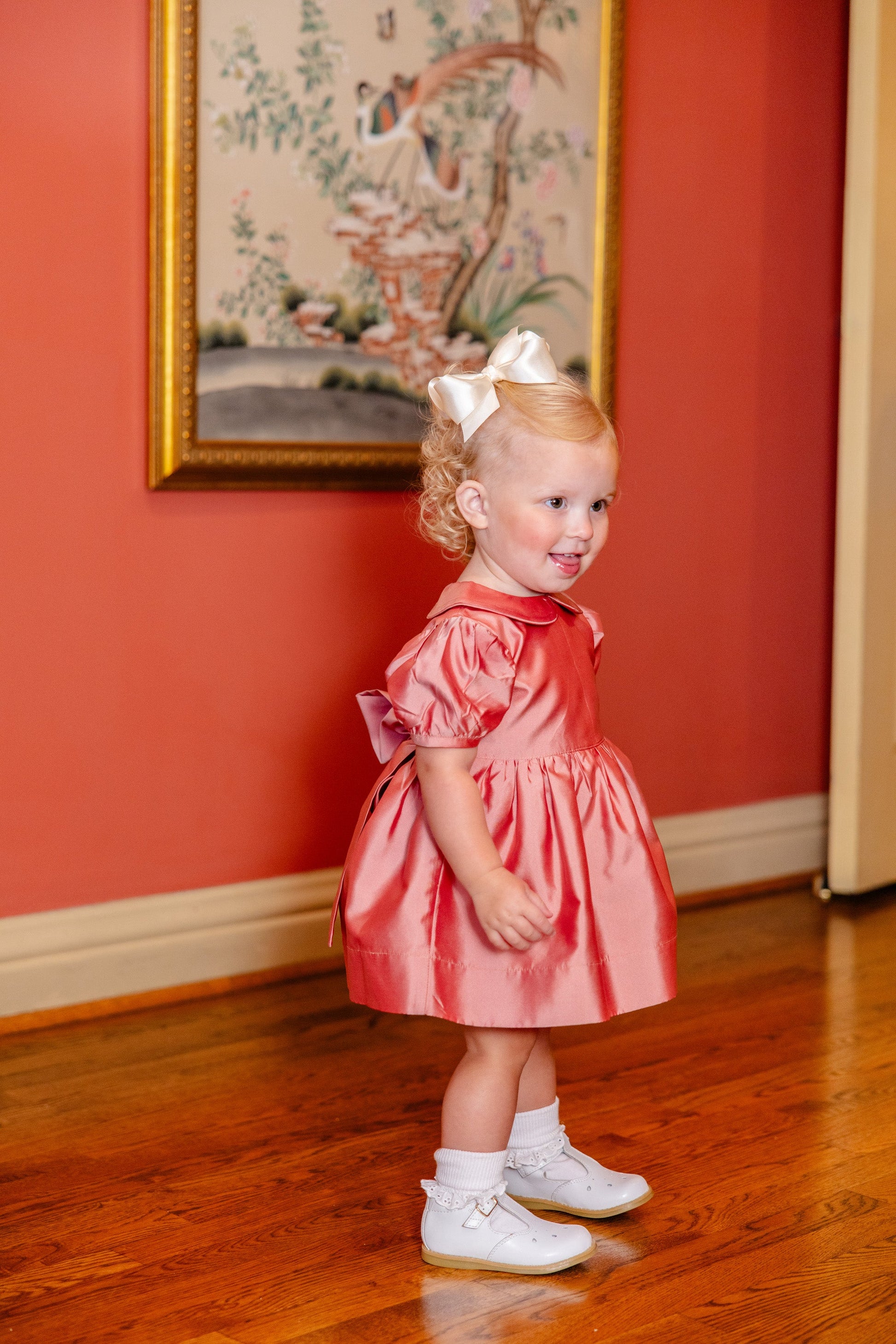 Beaufort Bonnet Grandccasion™ Cindy Lou Sash Dress - Nantucket Red