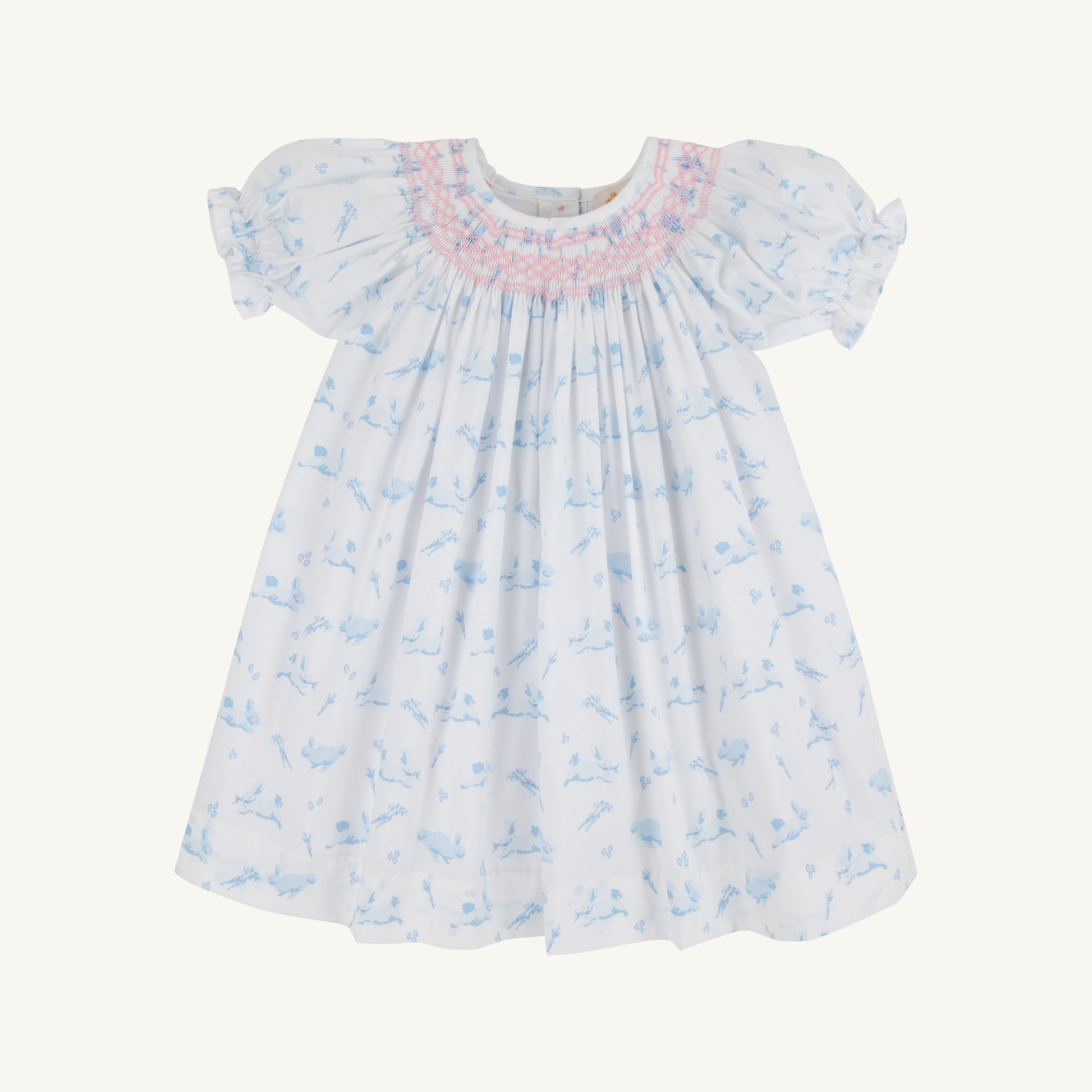 Beaufort Bonnet Short Sleeve Sandy Smocked Dress - Lindon Hill Hops