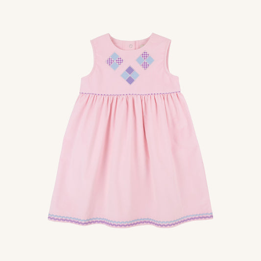 Beaufort Bonnet Sleeveless Cindy Lou Dress (Corduroy) - Palm Beach Pink