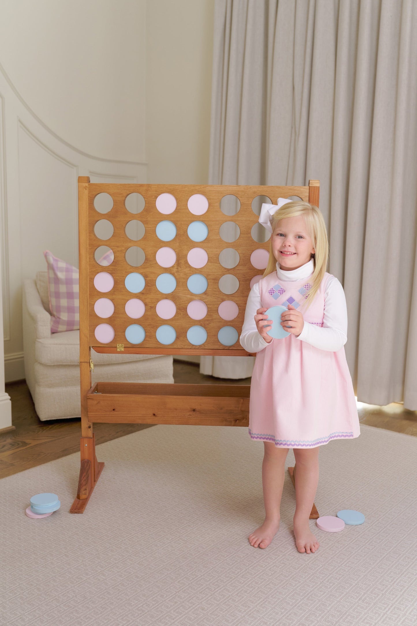 Beaufort Bonnet Sleeveless Cindy Lou Dress (Corduroy) - Palm Beach Pink