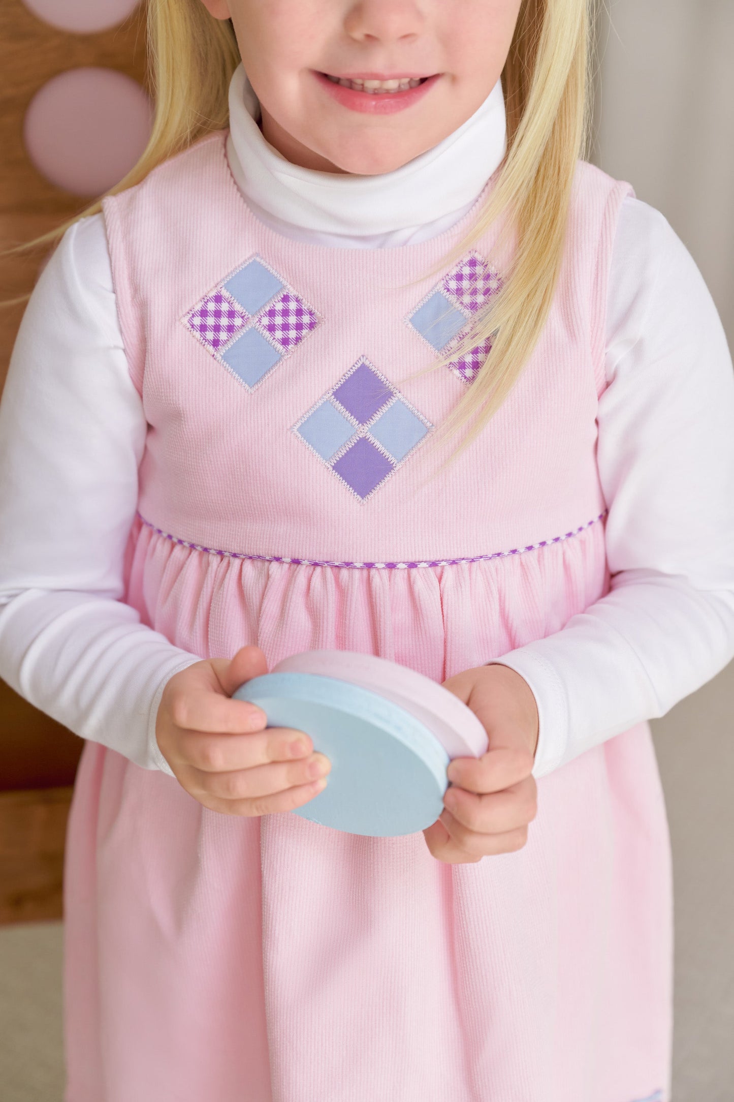 Beaufort Bonnet Sleeveless Cindy Lou Dress (Corduroy) - Palm Beach Pink