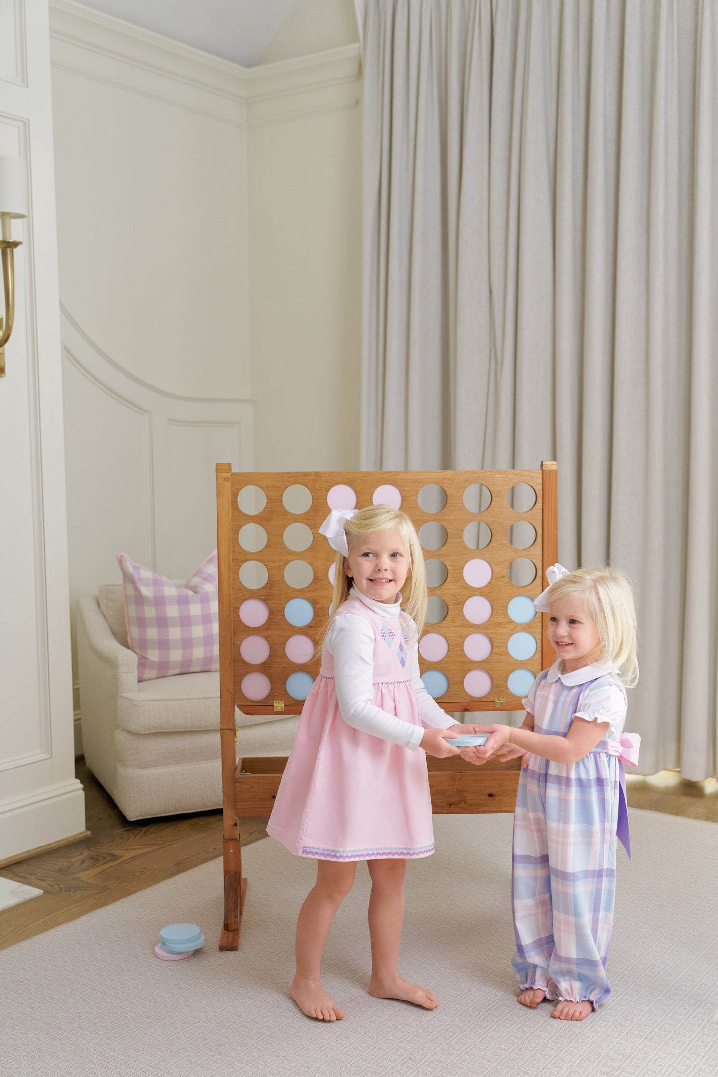 Beaufort Bonnet Sleeveless Cindy Lou Dress (Corduroy) - Palm Beach Pink