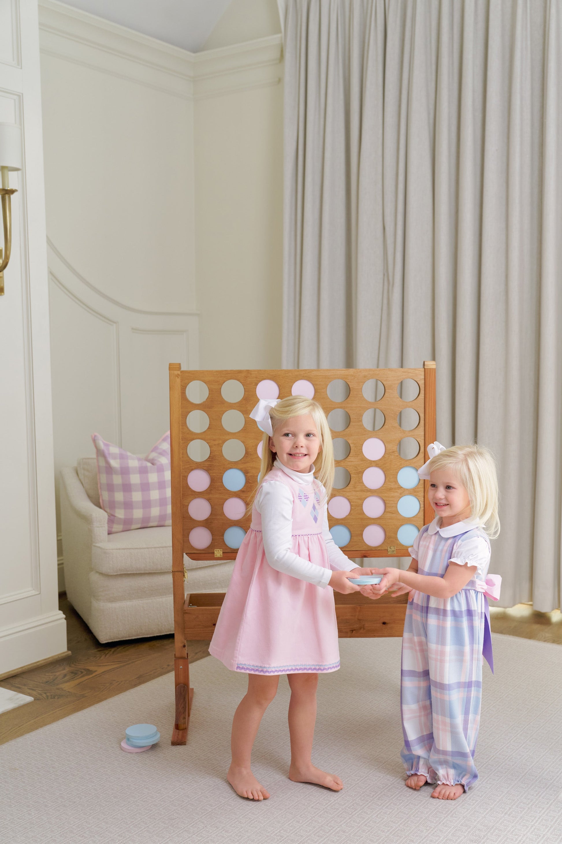 Beaufort Bonnet Sleeveless Cindy Lou Dress (Corduroy) - Palm Beach Pink